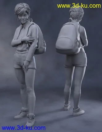 3D打印模型Book Smart Outfit for Genesis 8 Female(s)的图片