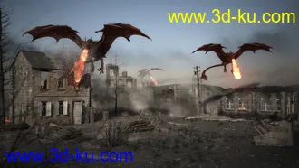 3D打印模型Born In Fire for HH Wyvern的图片