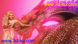 3D打印模型Born In Fire for HH Wyvern的图片