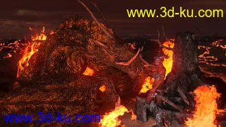 3D打印模型Born In Fire for HH Wyvern的图片