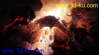 3D打印模型Born In Fire for HH Wyvern的图片