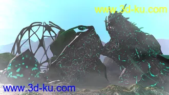 3D打印模型Born In Fire for HH Wyvern的图片