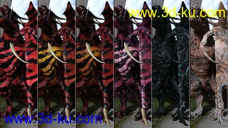 3D打印模型Born In Fire for HH Wyvern的图片