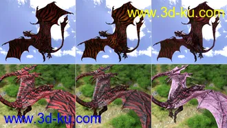 3D打印模型Born In Fire for HH Wyvern的图片