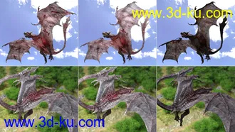 3D打印模型Born In Fire for HH Wyvern的图片
