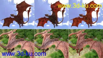 3D打印模型Born In Fire for HH Wyvern的图片