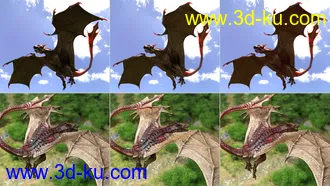 3D打印模型Born In Fire for HH Wyvern的图片