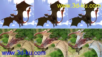 3D打印模型Born In Fire for HH Wyvern的图片