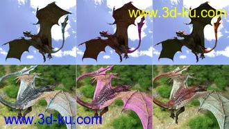 3D打印模型Born In Fire for HH Wyvern的图片