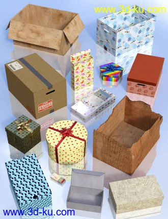 3D打印模型Boxes的图片