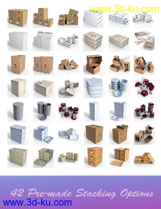 3D打印模型Boxes的图片