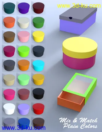 3D打印模型Boxes的图片