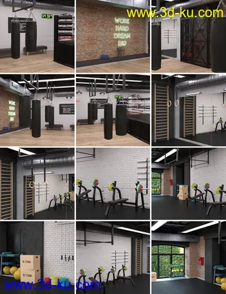 3D打印模型Boxing Club的图片