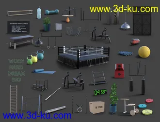 3D打印模型Boxing Club的图片