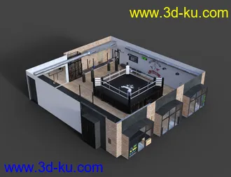 3D打印模型Boxing Club的图片