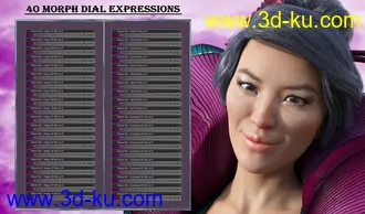 3D打印模型Brave Girl - Expressions for Genesis 8 Female and Mei Lin 8的图片