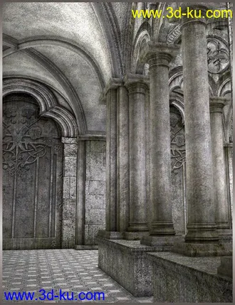 3D打印模型BRC - The Cloister的图片