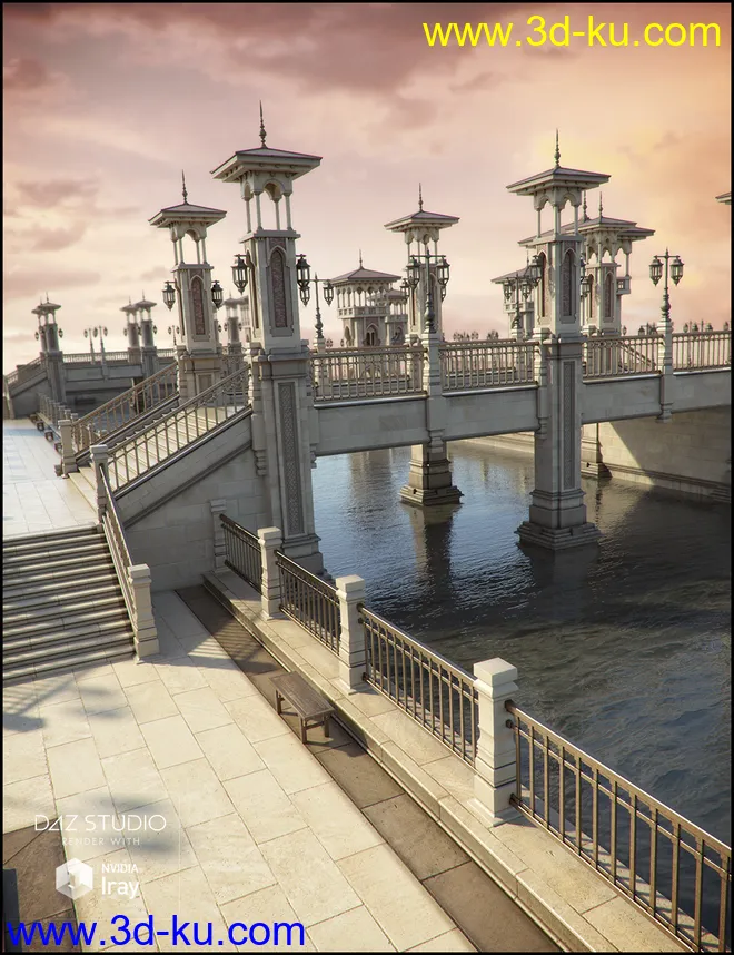 Bridge of Cheirocrates Iray Addon模型的图片1
