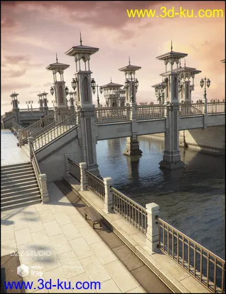 3D打印模型Bridge of Cheirocrates Iray Addon的图片