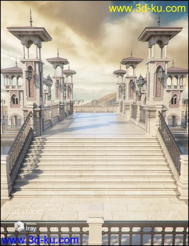 Bridge of Cheirocrates Iray Addon模型的图片5