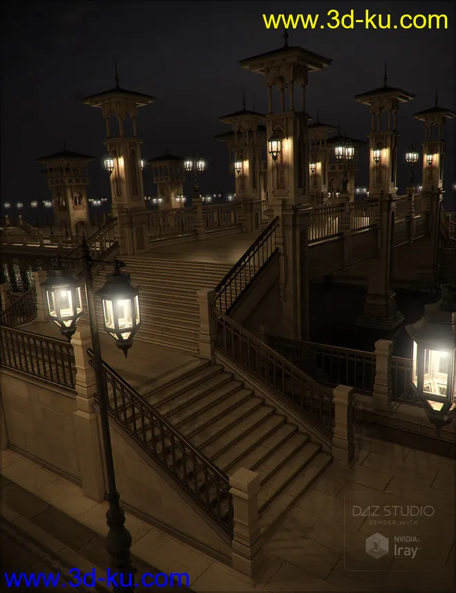 Bridge of Cheirocrates Iray Addon模型的图片9