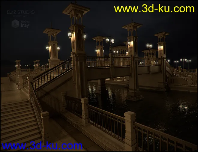 Bridge of Cheirocrates Iray Addon模型的图片11
