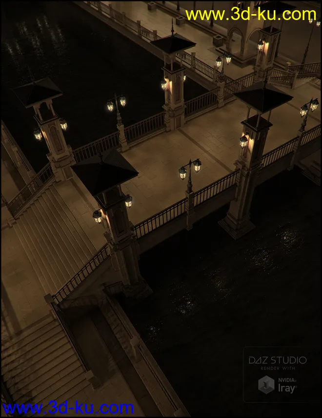Bridge of Cheirocrates Iray Addon模型的图片13