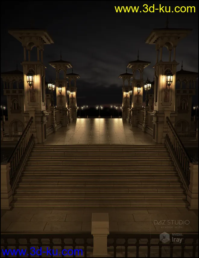 Bridge of Cheirocrates Iray Addon模型的图片15