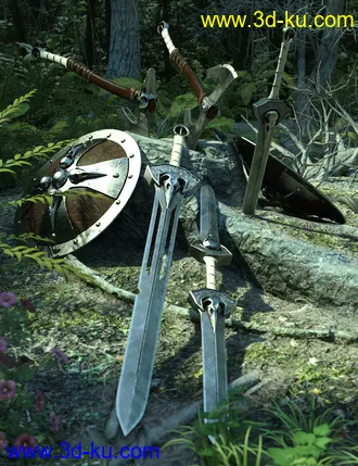 3D打印模型Briton Weapons Collection的图片