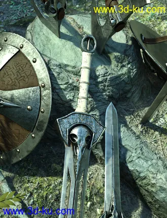 3D打印模型Briton Weapons Collection的图片