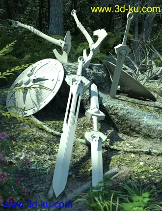 3D打印模型Briton Weapons Collection的图片