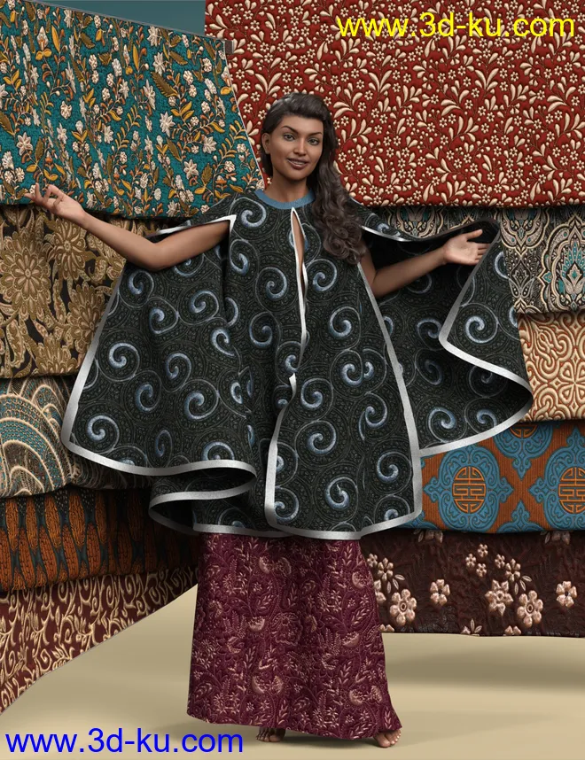 Brocade Iray Shaders - Roundabout模型的图片1