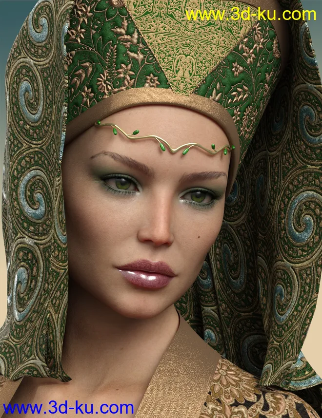 Brocade Iray Shaders - Roundabout模型的图片2