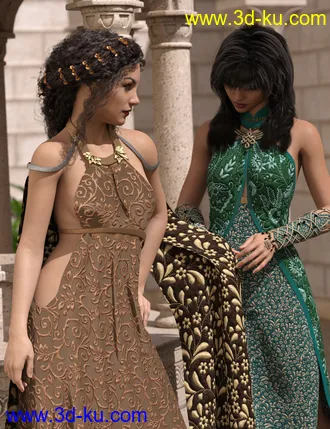 3D打印模型Brocade Iray Shaders - Roundabout的图片