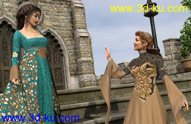 Brocade Iray Shaders - Roundabout模型的图片8
