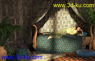 3D打印模型Brocade Iray Shaders - Roundabout的图片