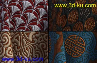 3D打印模型Brocade Iray Shaders - Roundabout的图片