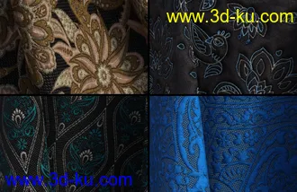 3D打印模型Brocade Iray Shaders - Roundabout的图片