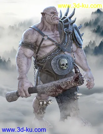 3D打印模型Brutal Axes for Ogre HD的图片