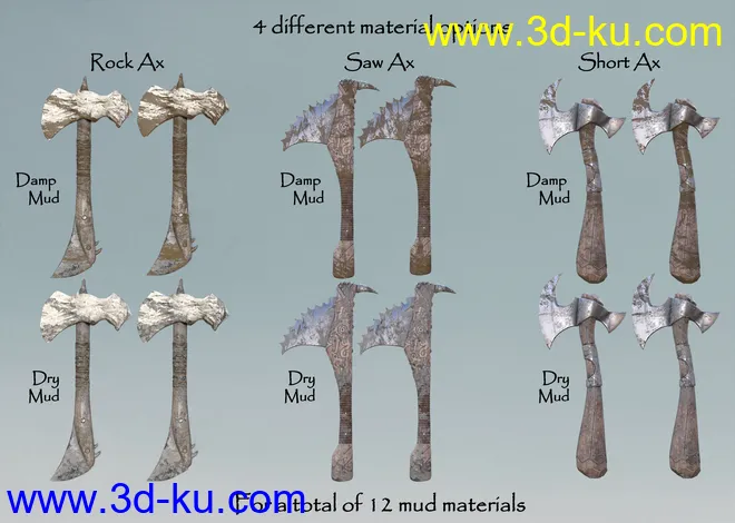 Brutal Axes for Ogre HD模型的图片4