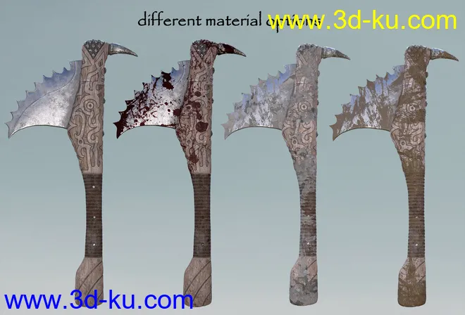 Brutal Axes for Ogre HD模型的图片5