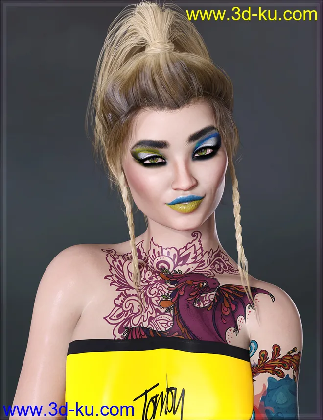 Carabelle for Genesis 8 Female模型的图片8