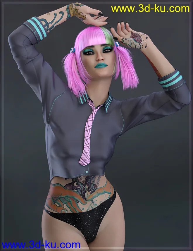 Carabelle for Genesis 8 Female模型的图片12