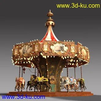 3D打印模型Carousel的图片
