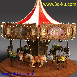 3D打印模型Carousel的图片