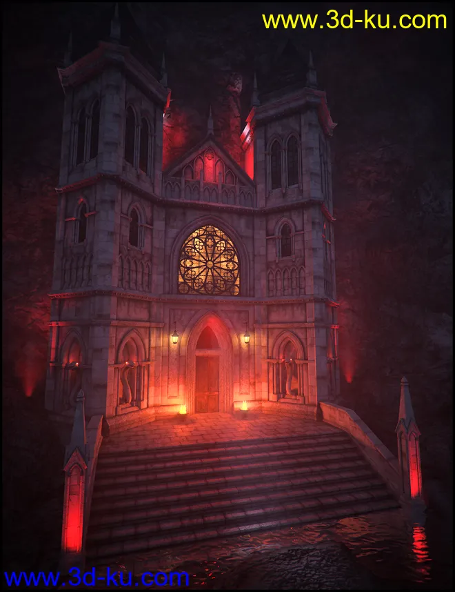 Castillo del Diablo Iray Addon模型的图片1