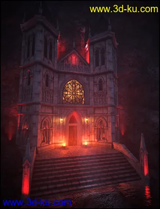 3D打印模型Castillo del Diablo Iray Addon的图片