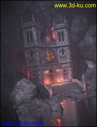 3D打印模型Castillo del Diablo Iray Addon的图片