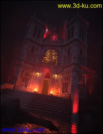 3D打印模型Castillo del Diablo Iray Addon的图片