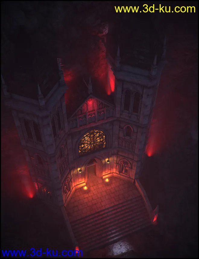 Castillo del Diablo Iray Addon模型的图片6